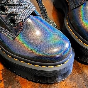 Iridescent colors Dr. Marten Boots